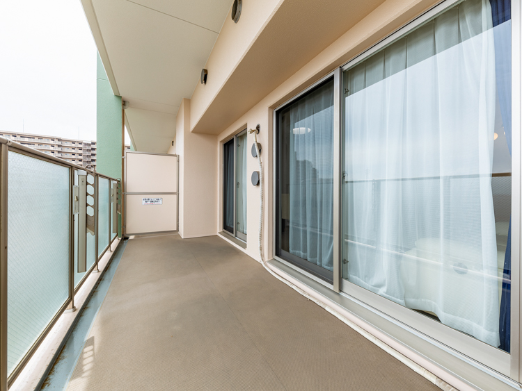 マンション　ベランダ