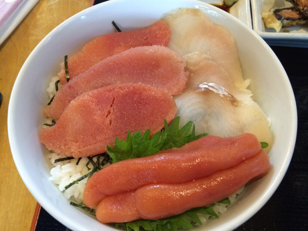 虎杖浜たらこ家のたらこ丼
