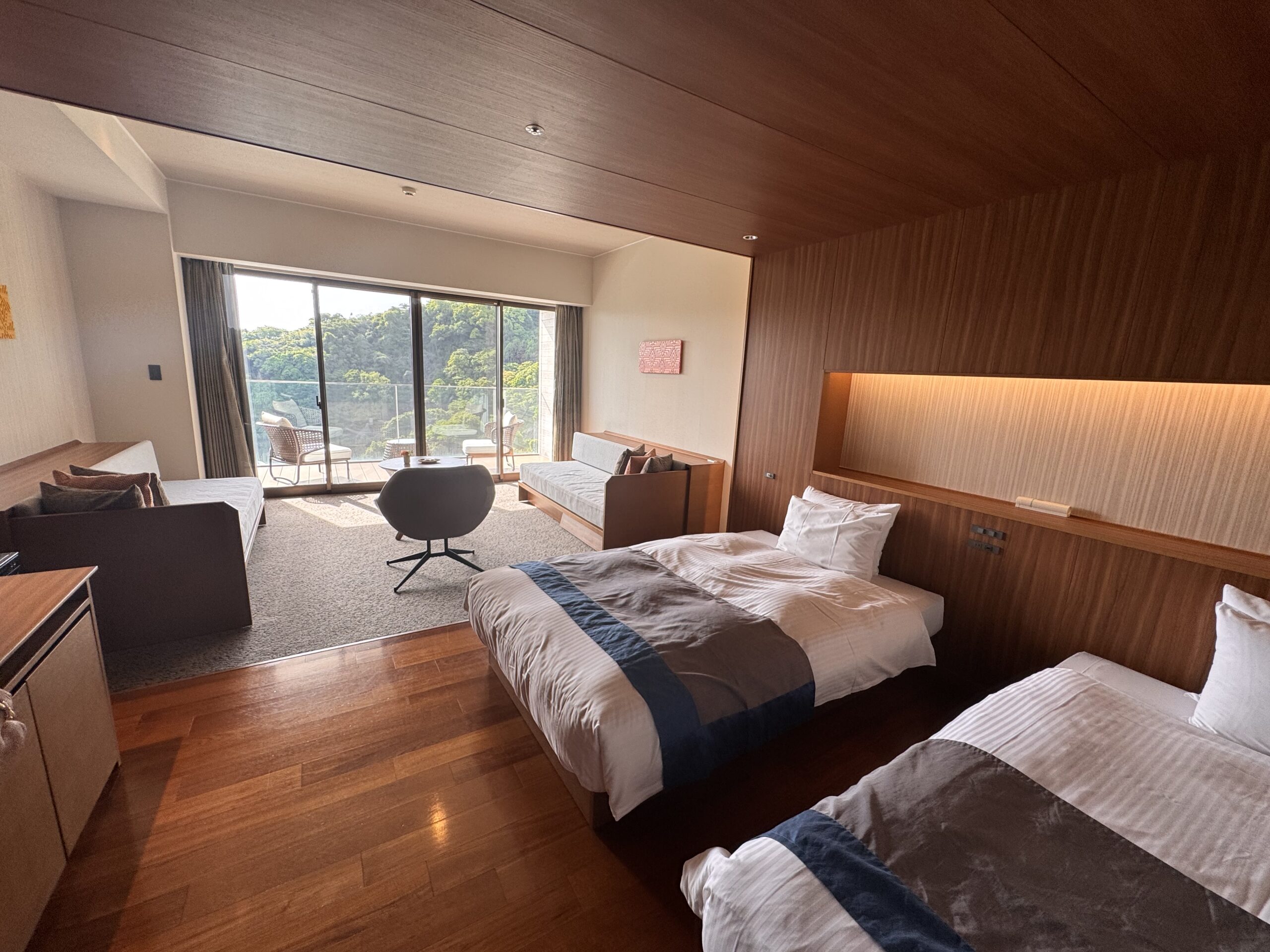 じゃらんポイントで泊まった焼津グランドホテルの部屋の写真。