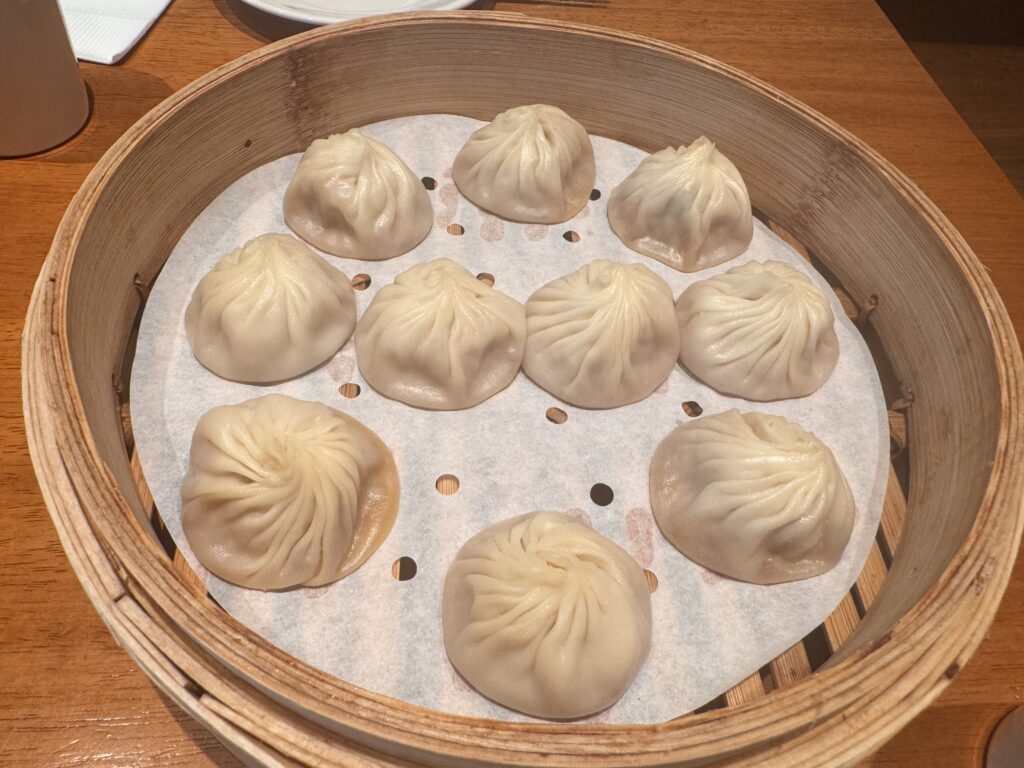 台湾の鼎泰豊で食べた小籠包