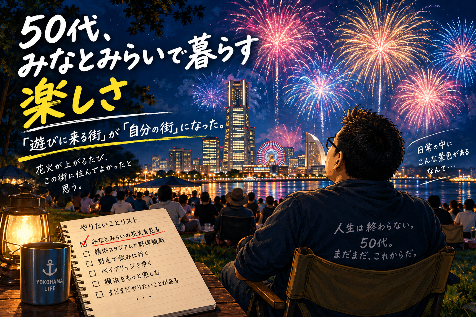 50代、みなとみらいで暮らす楽しさ｜フェスティバルのある街に住んで思うこと